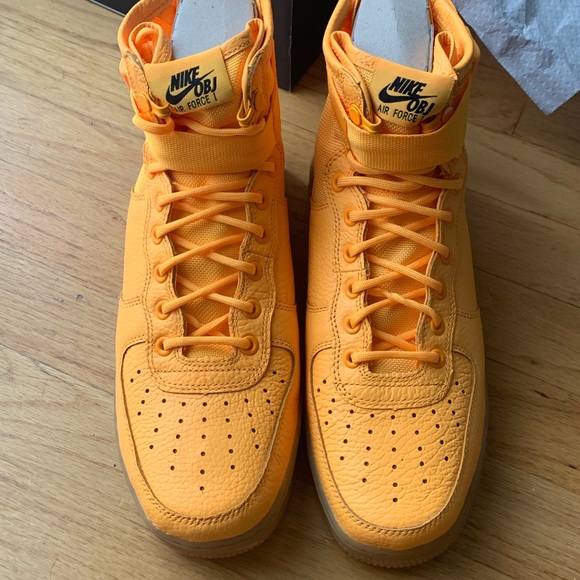 obj air force 1 yellow